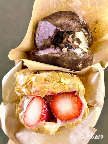 关于我在济南吃到了巨无霸麻糍～