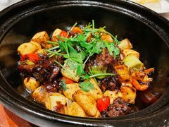 黑椒酱啫雪花牛肉粒-粤食堂(天津和悦汇店)