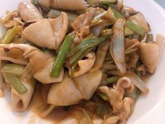 葱炒比管-华春餐馆(鱼山路店)