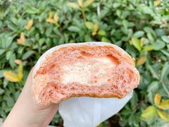 水蜜桃奶油冰面包-古早味坊(国棉四厂家属院店)