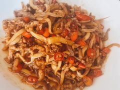 鱿鱼炒肉丝-天下客饭店(中山路店)