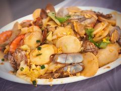 海鲜炒年糕-金海湾海鲜排档(朱家尖店)