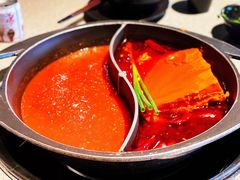 番茄红汤鸳鸯锅-园里火锅(仁和新城店)