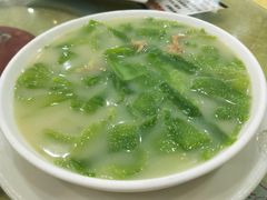 浓汤台山虾干浸凉瓜青-台山美食一绝阿四台山黄鳝饭(阿四创作店)