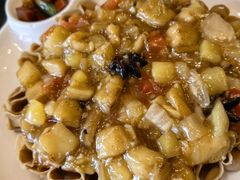 酸菜茄条扒莜面-紫泥369粗粮季(鼓楼店)