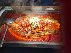 凌波鱼-探鱼·鲜青椒爽麻烤鱼(天一广场店)