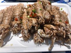 椒盐虾菇-王庄阿咪海鲜大排档(上下杭店)