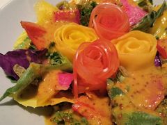 时鲜桃仁拌冰草-潮堂 · 潮州菜(国贸商城店)