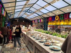 自助取餐区-火锅岛潮牌自助餐厅(天津天佑城店)