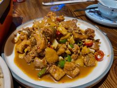 生炒醋炒鸡-翁大胖媽媽菜(银海店)