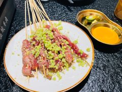 湿辣牛肉-何妹湿辣牛肉·粤式烧烤砂煲(桂雅路店)