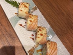 火炙三文鱼芝士-山葵家·创意料理(宁波来福士店)