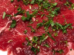 香菜嫩牛肉-一斗火锅·招财羊毛肚(泰吉滨江店)
