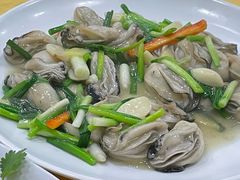 姜葱炒蚝-巫记鸡饭店