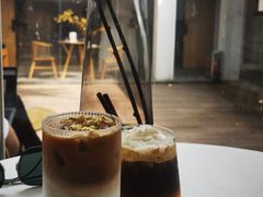 茉莉冰拿铁-自如ZSPACE四合院艺术餐厅