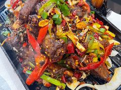 铁板羊排-川江号子渔人码头