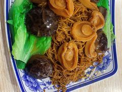 鮑魚冬菇菜麵-路环码头面馆