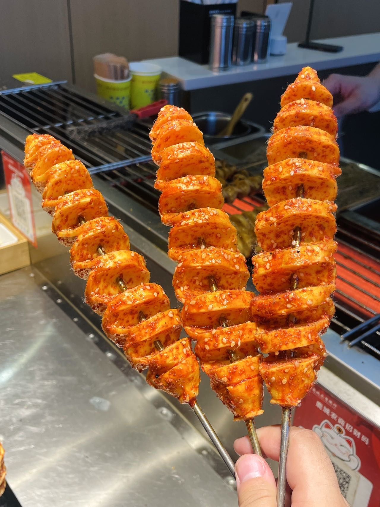 温州!纱帽河这家烤面筋真的好吃!