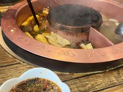 -清真·田园居家酸菜牛肉烤火锅(凤霞路店)