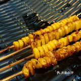 巨粗一根柳枝，肉上也有很浓的柳枝味