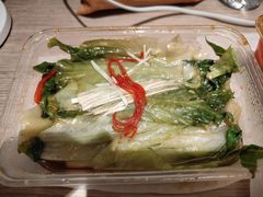 白灼罗马生菜-宏达老菜馆(东安街店)
