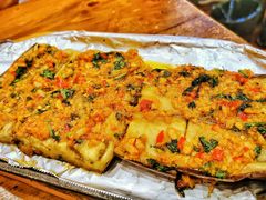 茄子-老东镇啤酒屋海鲜加工·蒸汽海鲜·海鲜烧烤(台东店)