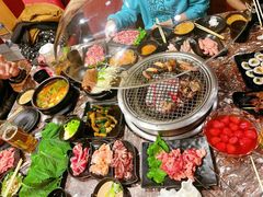 -啊美丽炭火烤肉(滑翔一店)