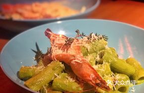 Shrimp Basil Linguine
