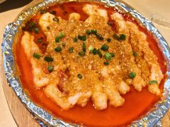 铁板虾滑-青云巷·地道湖北菜·武昌鱼(黄鹤楼店)