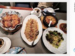 石板碟鱼肉-苏城小院·园林精致苏州菜(斜塘老街店)