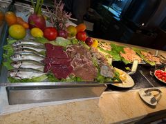 -大中华希尔顿酒店-念自助餐·海南美食·三文鱼