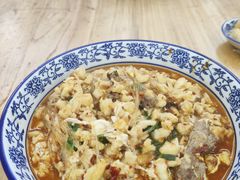 生肉泡馍-清真馬峰小炒泡饃
