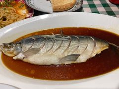 清蒸赛里木湖高白鲑-新疆巴州金丝特餐厅(大钟寺店)