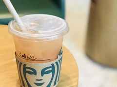 冰摇桃桃乌龙茶-星巴克(三亚海棠湾国际免税城店)