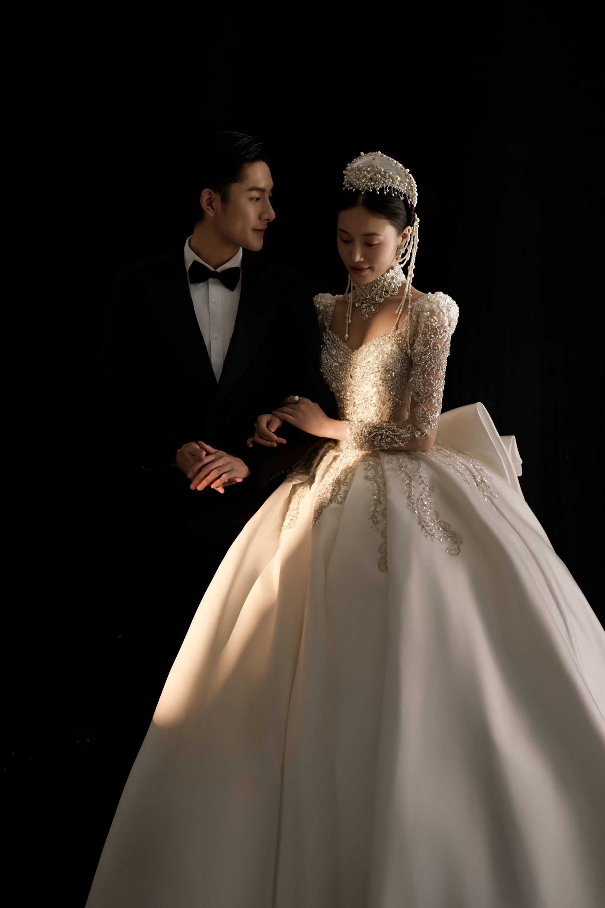 韩式主纱这么拍也太出片了93成都婚纱照