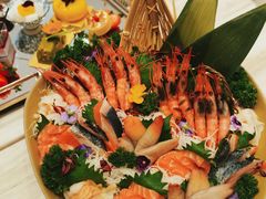 三文鱼刺身-新发展亚太JW万豪酒店·福苑咖啡厅