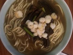 虾爆鳝面-奎元馆.百年奎元.非遗传承(西湖边的解放路店)