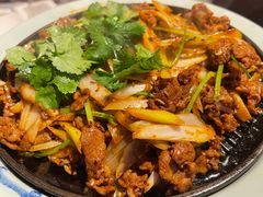 炙子羊肉-柿合缘新京菜(国金中心商场店)