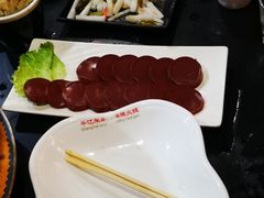 自制血肠（灯碗血清）-千亿来乌拉满族火锅(昌邑旗舰店)