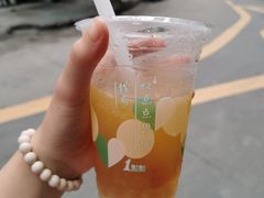 茶冻柠檬青-1点点(龙洞店)