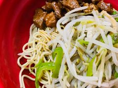 辣肉咸菜拌面-小无锡面馆