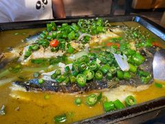 -探鱼·鲜青椒爽麻烤鱼(东城万达广场店)