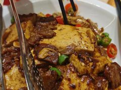梁山黑猪肉烩豆腐-西贝莜面村(上海百联西郊店)