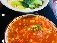西红柿鸡蛋手擀面-白洋淀灶台鱼(名佳花园店)