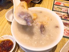 窝蛋滑牛肉粥-添好运点心专门店(百老汇店)