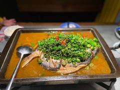 -探鱼·鲜青椒爽麻烤鱼(天河优托邦店)