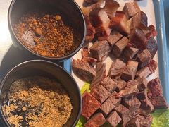 -乔家小院•非遗驴肉•本地小海鲜(滨河路店)