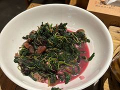 基地水煮苋菜-湖南老灶台·生态农业餐饮(龙胜店)