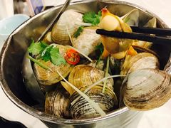 一桶黄蚬子-渔娘渔家丹东海鲜(东直门店)