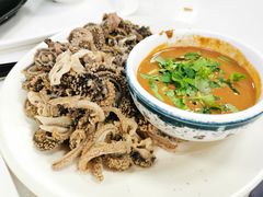 爆羊肚-老磁器口豆汁店(天坛店)